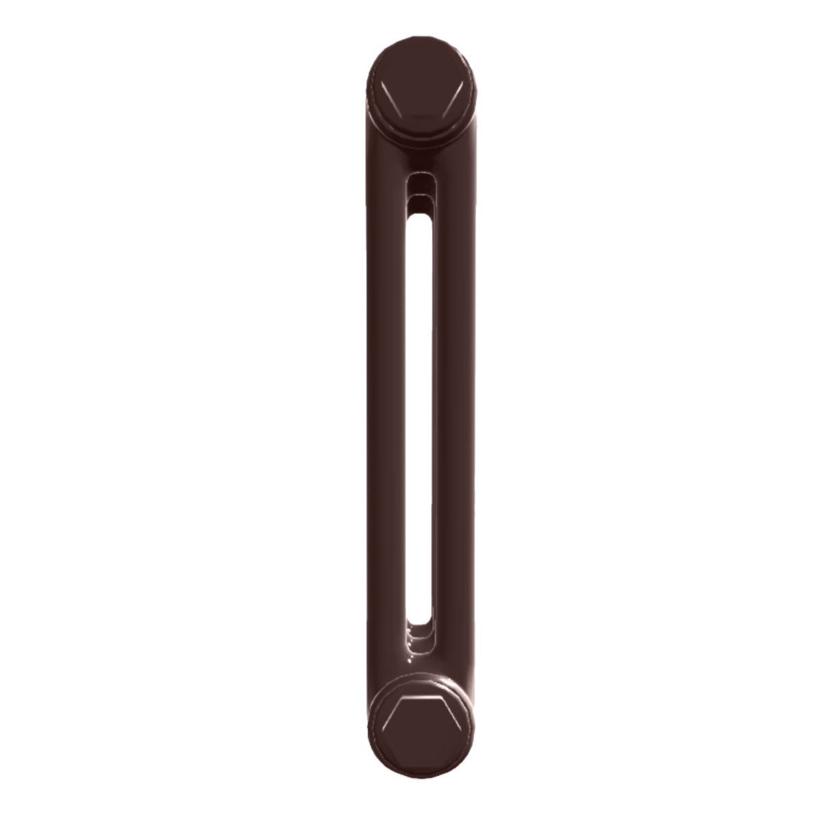 Custom 2 Column 300mm High Chocolate Brown Radiators