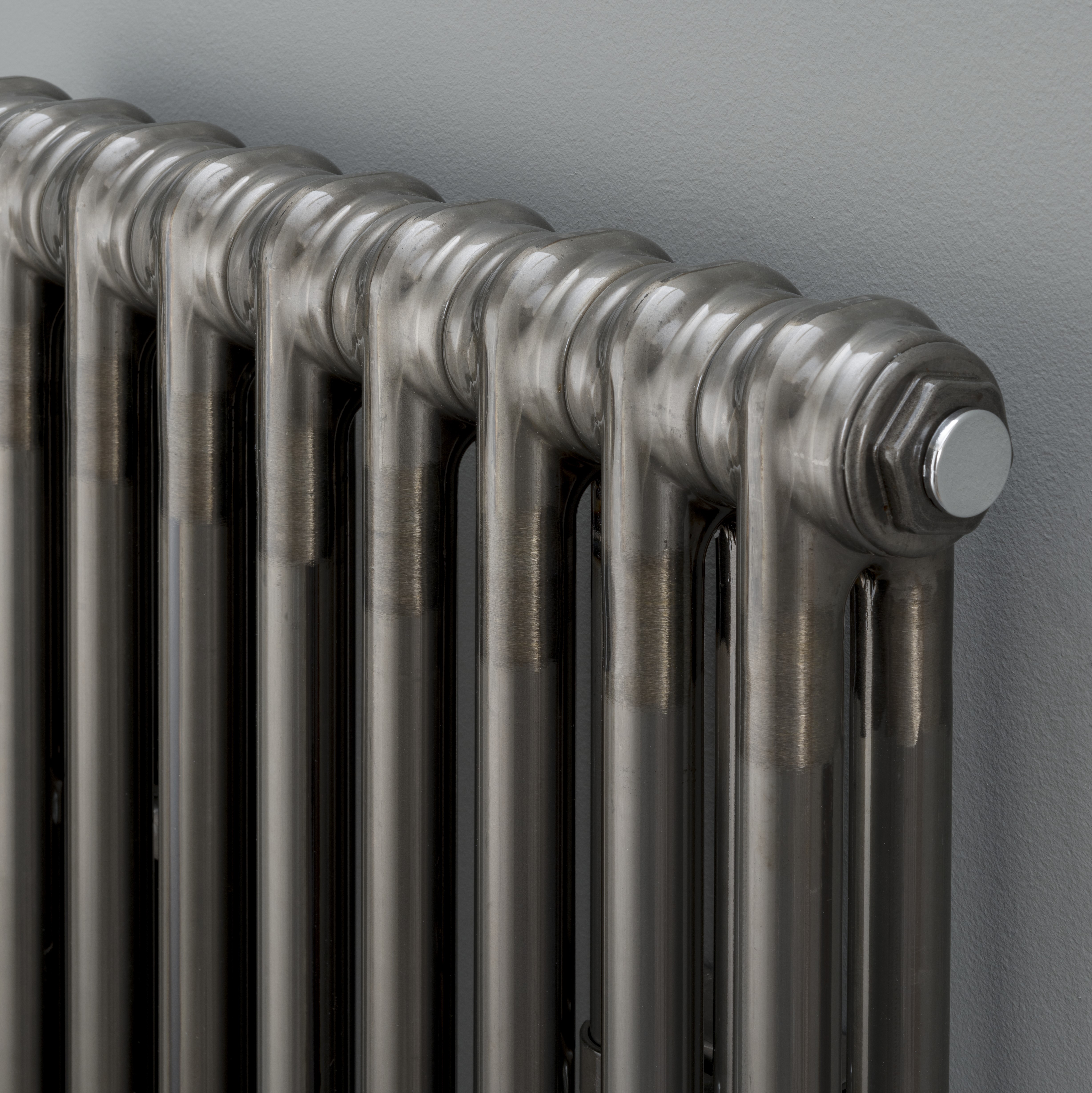 Custom 2 Column 300mm High Bare Lacquered Metal Radiators