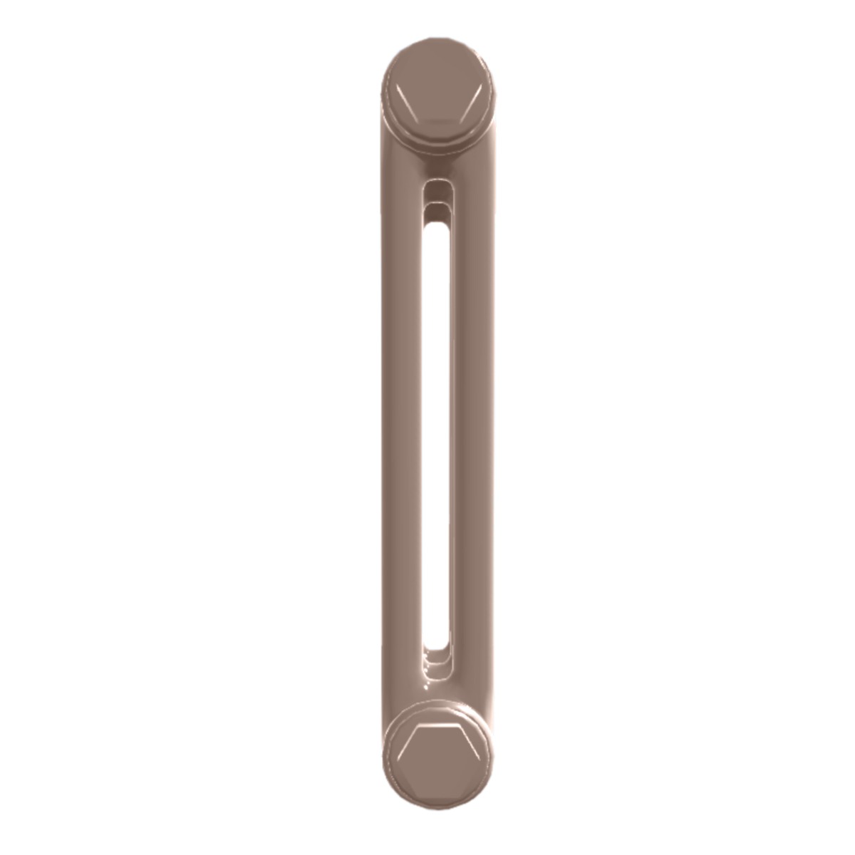 Custom 2 Column 1500mm High Sand Brown Radiators