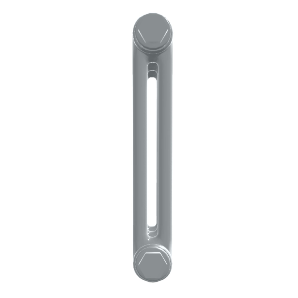 Custom 2 Column 1500mm High Textured Matt Light Grey Radiators