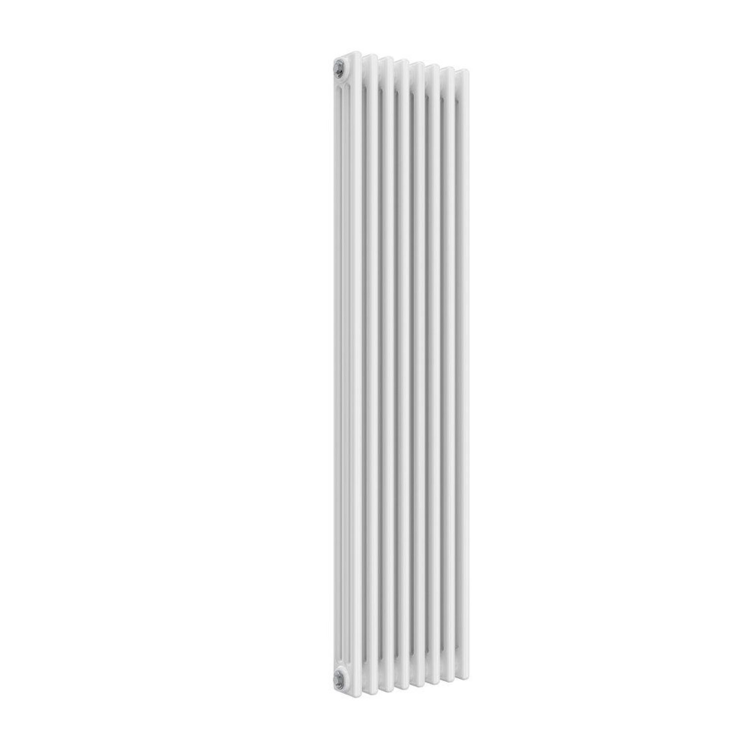 Old Style White Traditional 3 Column 1800mm x 465mm Radiator