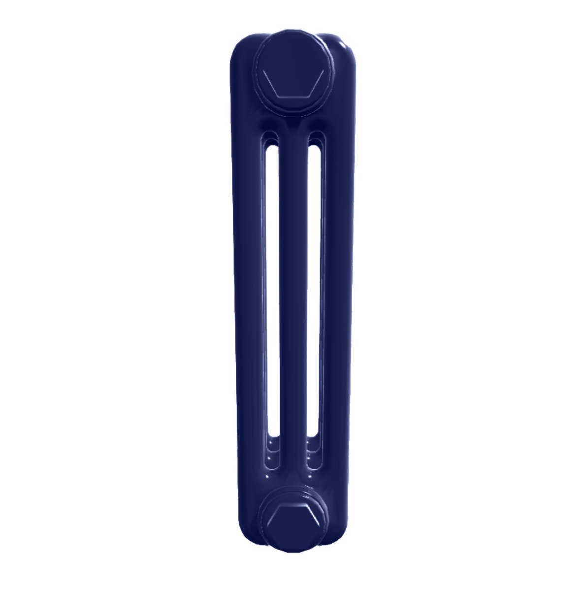 Custom 3 Column 1800mm High Dark Blue Radiators