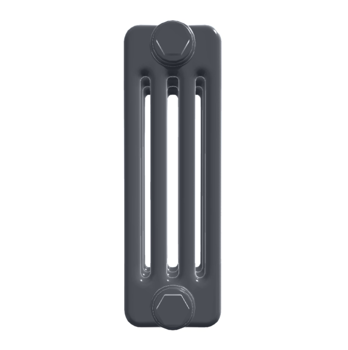 4 Column Gun Metal Grey Tall Radiator