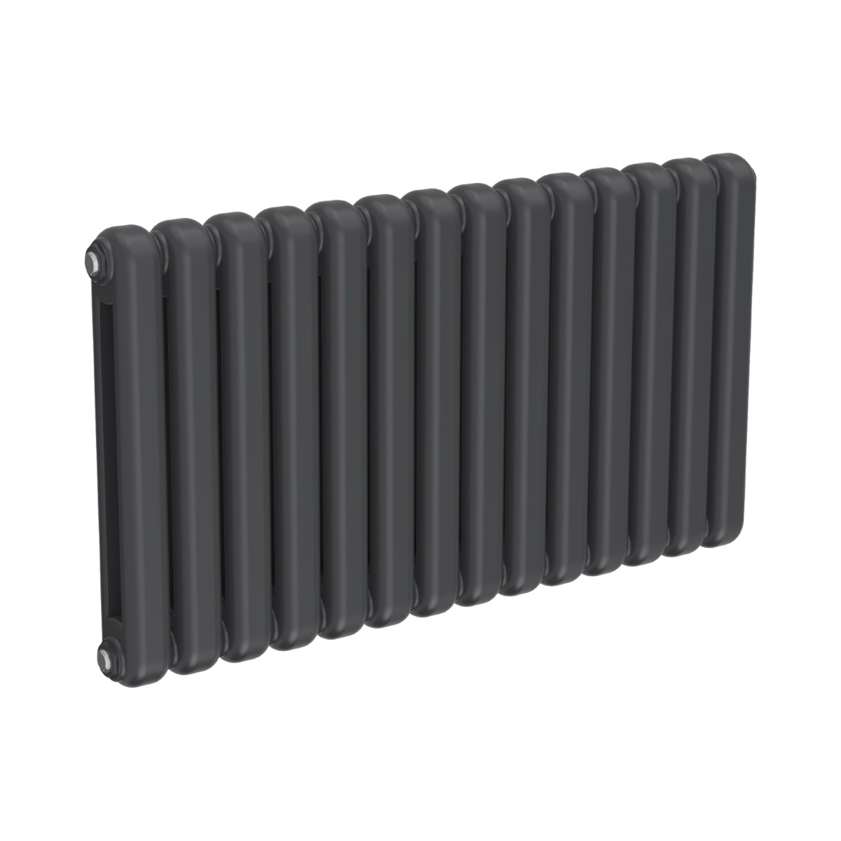Anthracite Chunky Column Horizontal 550mm x 1000mm Radiator