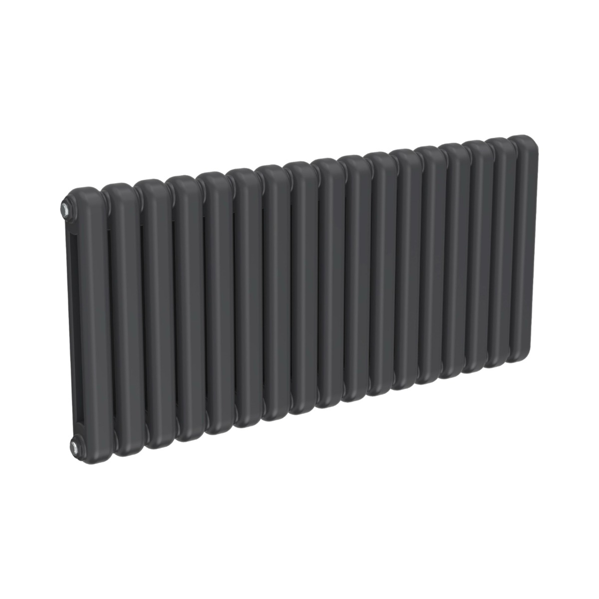 Anthracite Chunky Column Horizontal 550mm x 1210mm Radiator