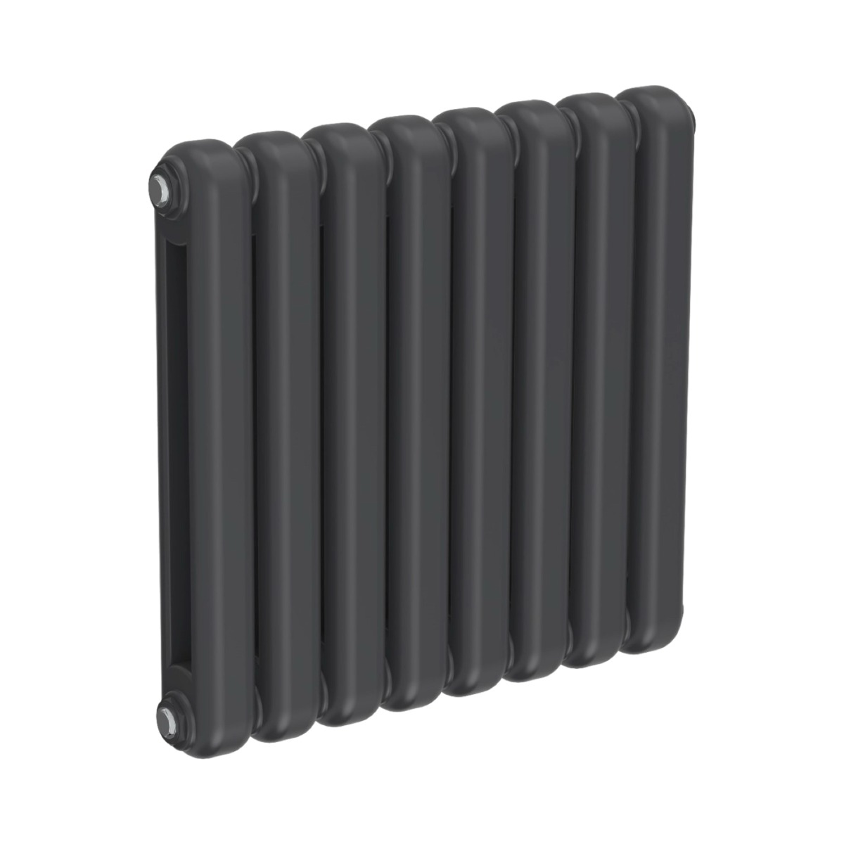 Anthracite Chunky Column Horizontal 550mm x 580mm Radiator