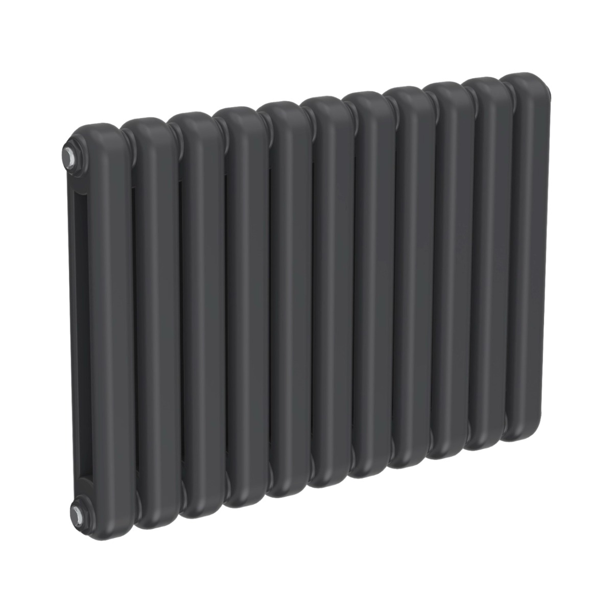 Anthracite Chunky Column Horizontal 550mm x 790mm Radiator