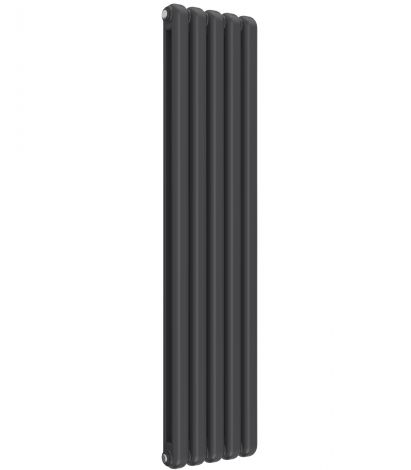 Anthracite Chunky Column Vertical 1500mm x 370mm Radiator
