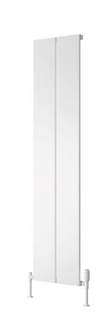Eton White Vertical Aluminium Radiator 1800mm x 404mm