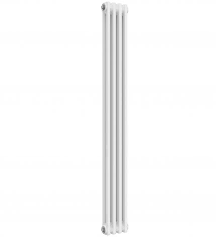 Classic 2 Column White Vertical 1500mm High Radiator 1500X200