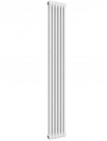 Classic 2 Column White Vertical 1800mm High Radiator 1800X290