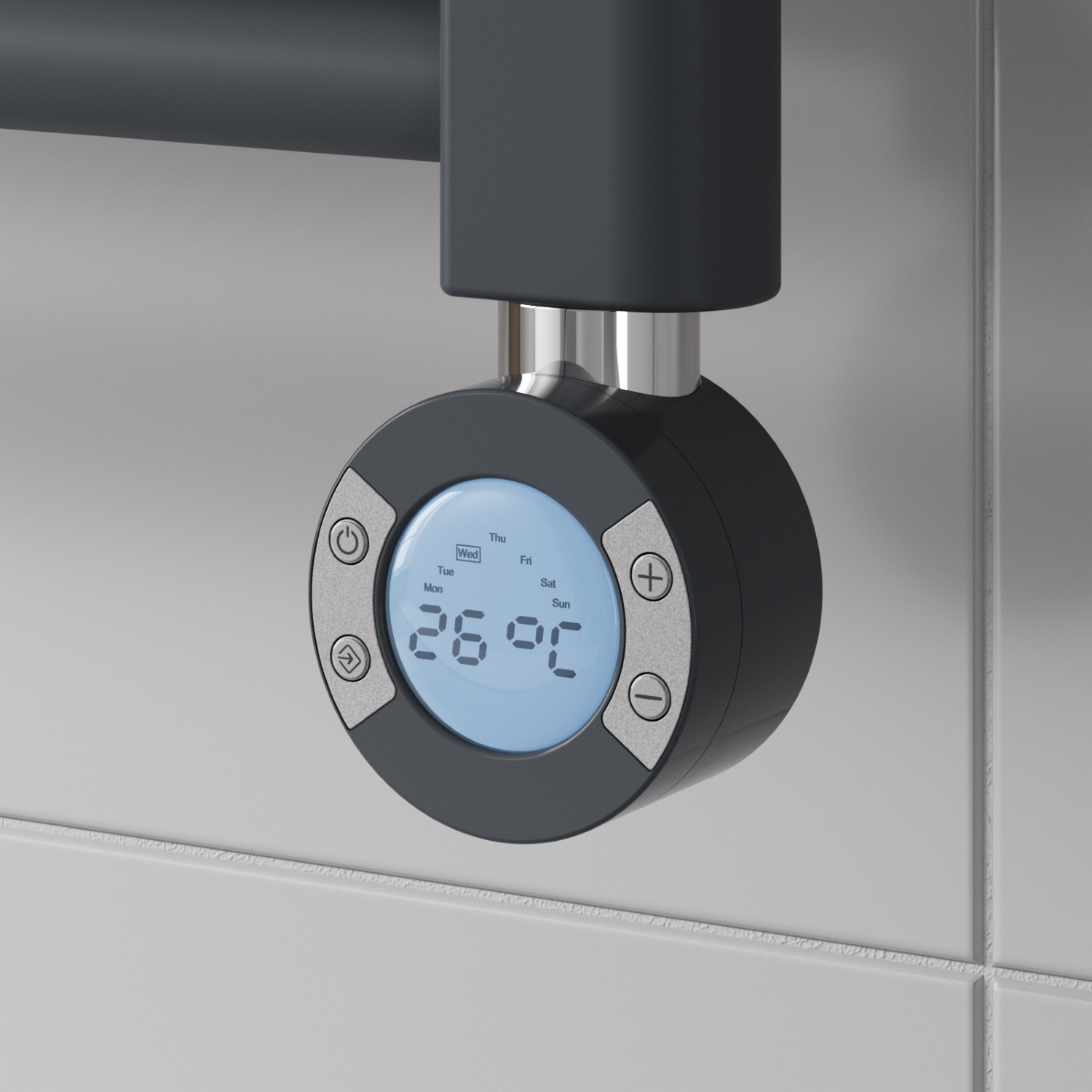 Weekly Thermostatic Heating Element Anthracite