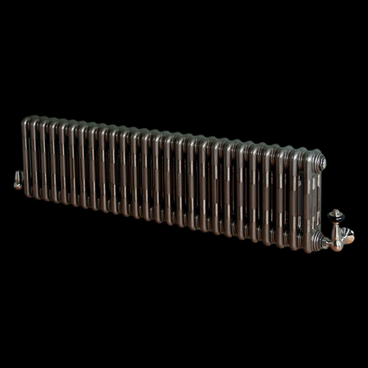Custom 3 Column 300mm High Bare Lacquered Metal Radiators