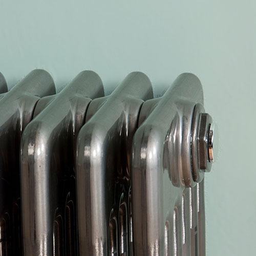 Custom 6 Column 400mm High Bare Lacquered Metal Radiators