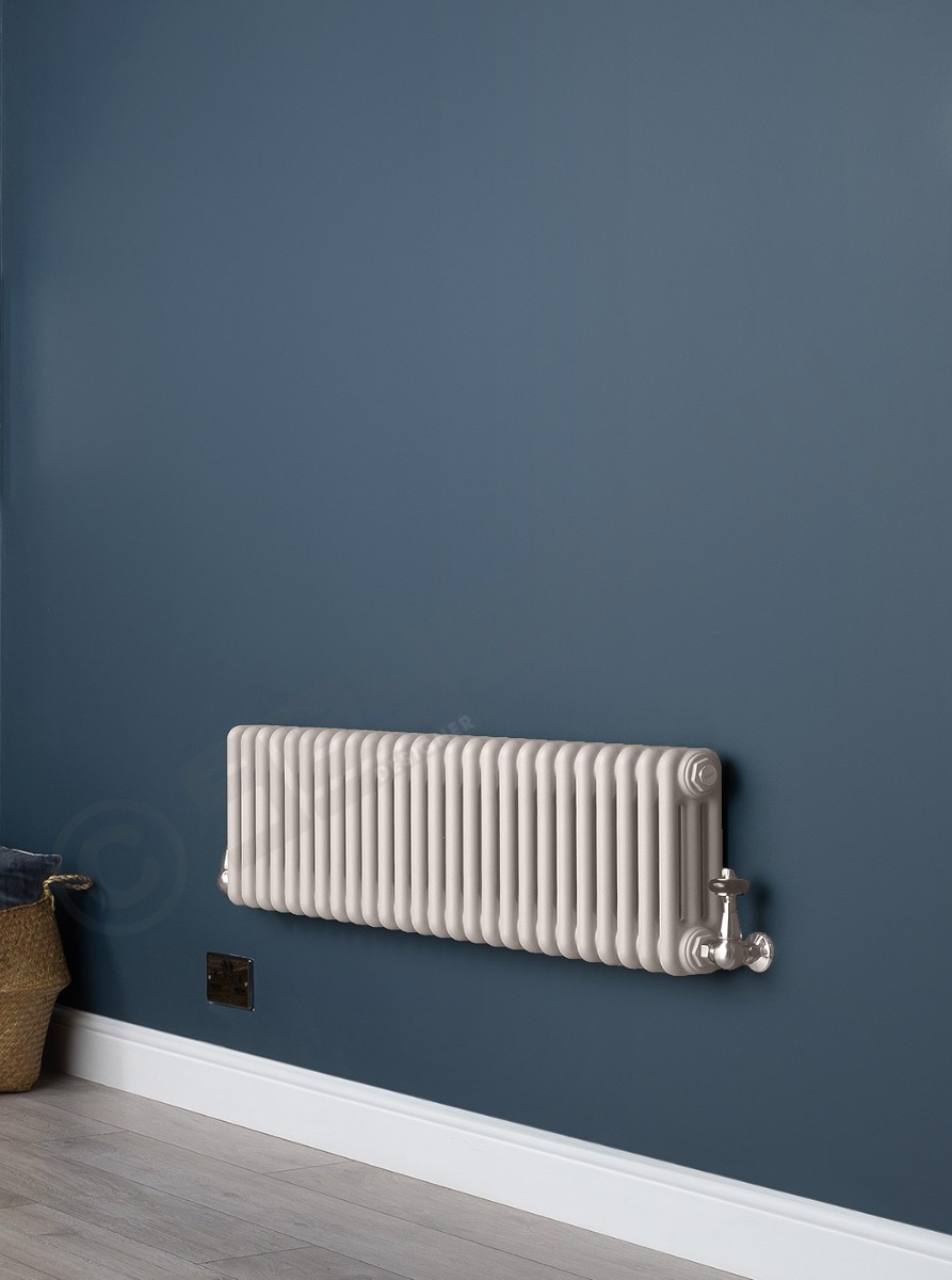 Custom 2 Column 400mm High Matt White Radiators