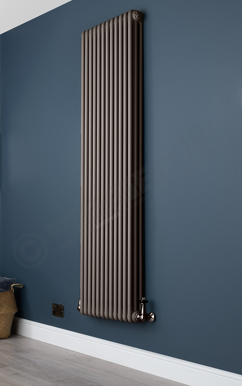 2 Column Mid Grey Tall Radiator