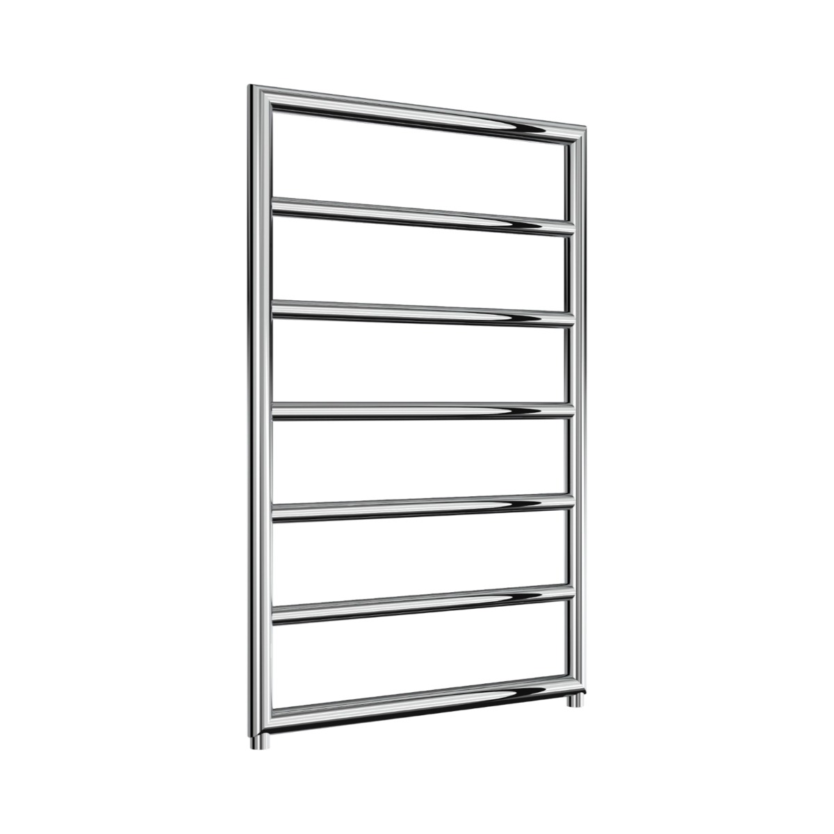 Oban Modern Designer Towel Rail 810mm x 550mm in Chrome