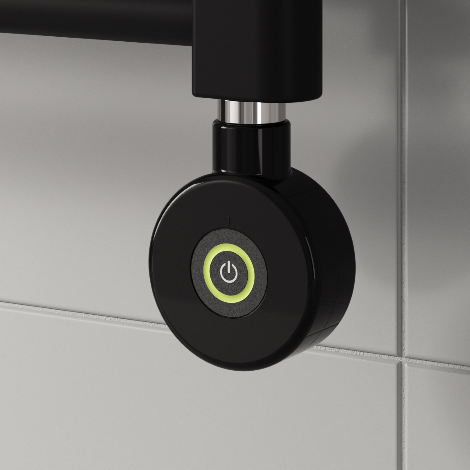 Black On/Off Touch Fixed Heat Element