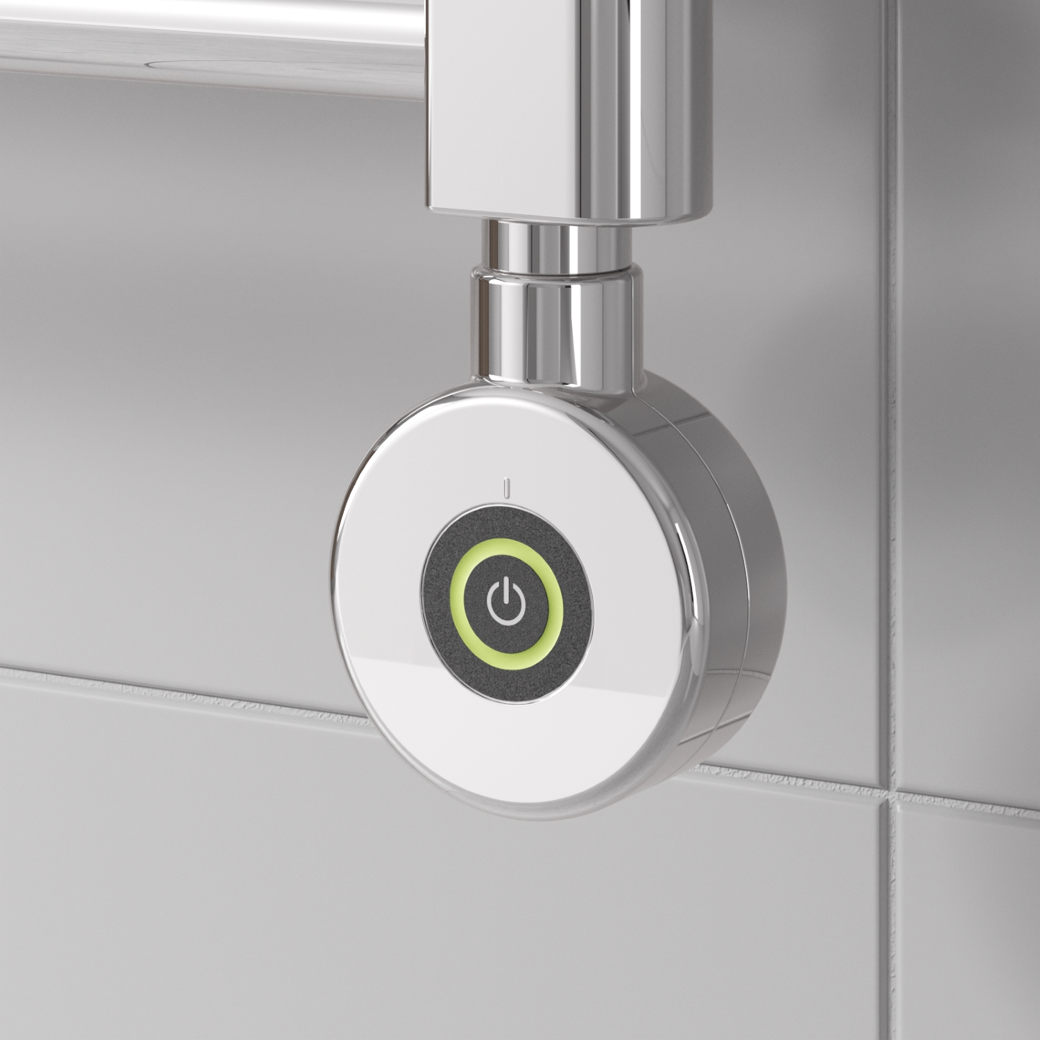 Chrome On/Off Touch Fixed Heat Element