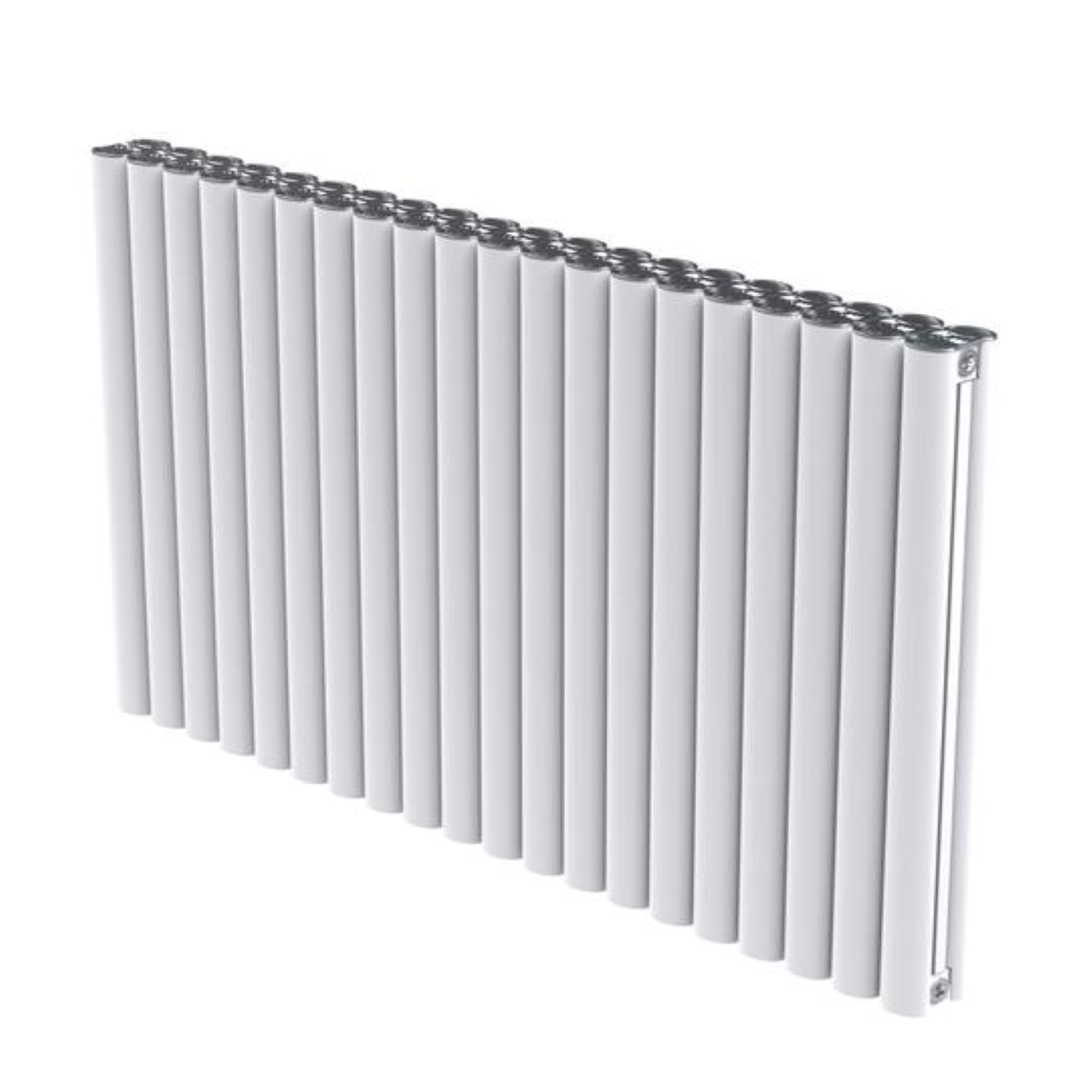 Portsmouth White Horizontal Aluminium Radiator 600mm High