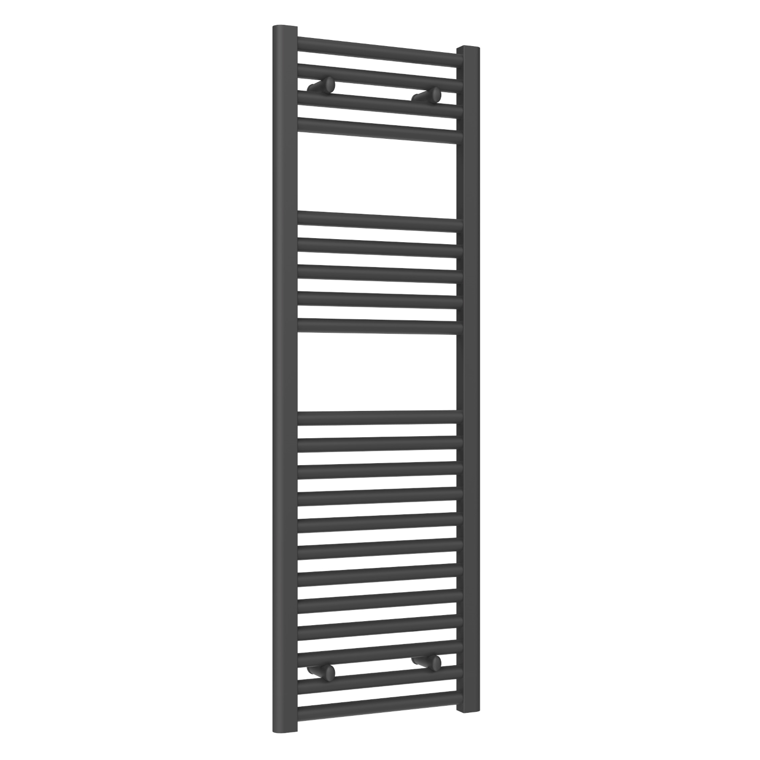 Premium Anthracite Straight Ladder Tower Rail 400mm Wide - Multiple Height Options