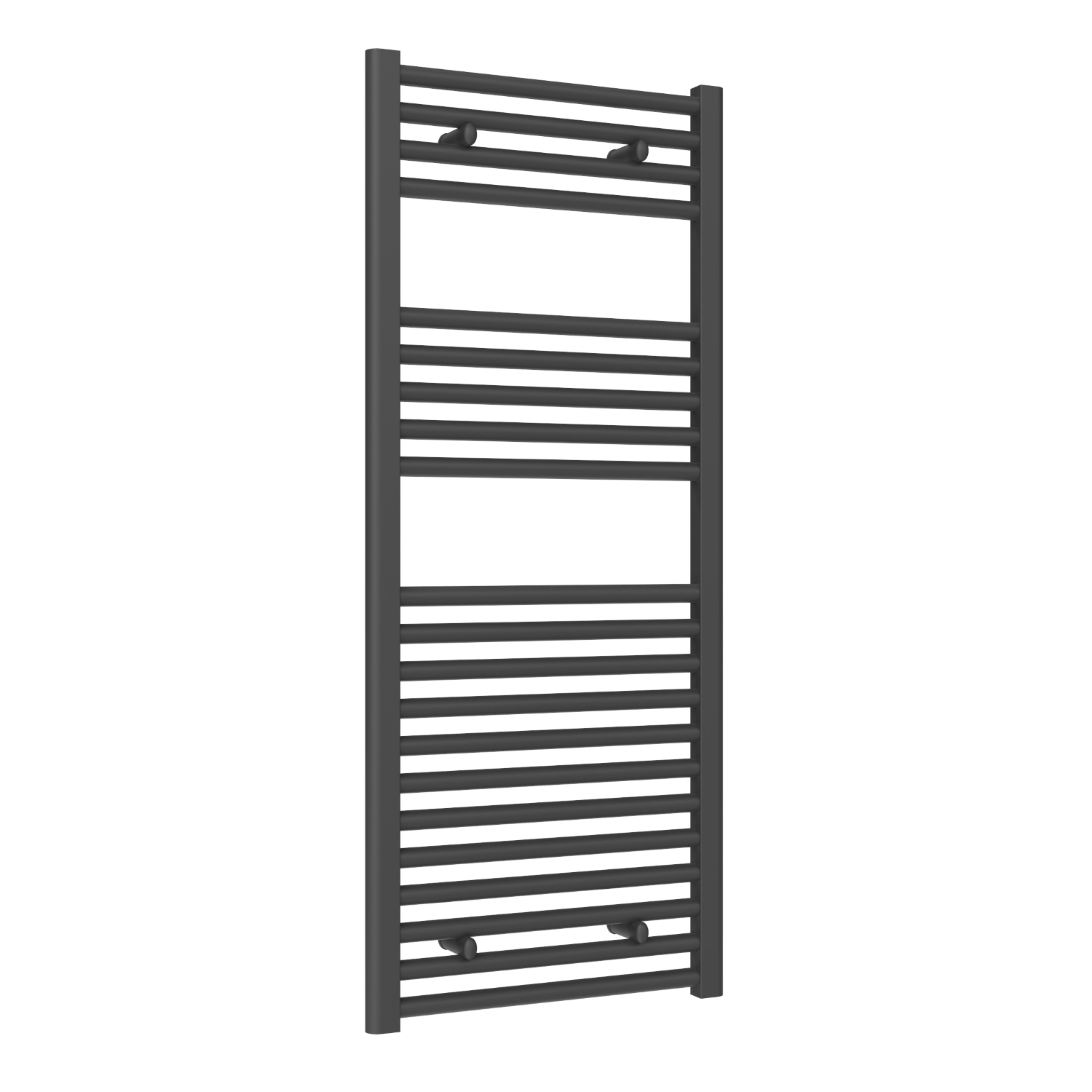 Premium Anthracite Straight Ladder Tower Rail 500mm Wide - Multiple Height Options