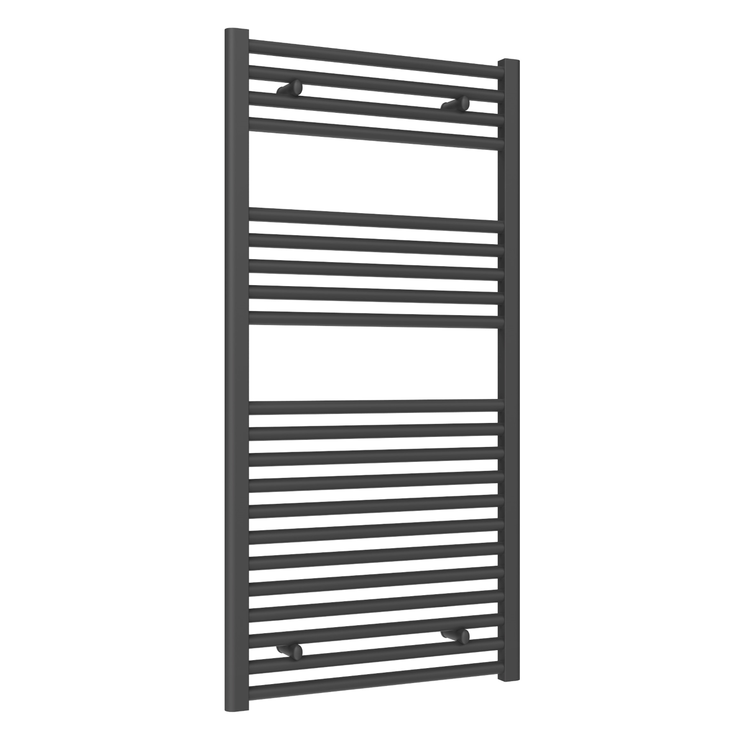 Premium Anthracite Straight Ladder Tower Rail 600mm Wide - Multiple Height Options