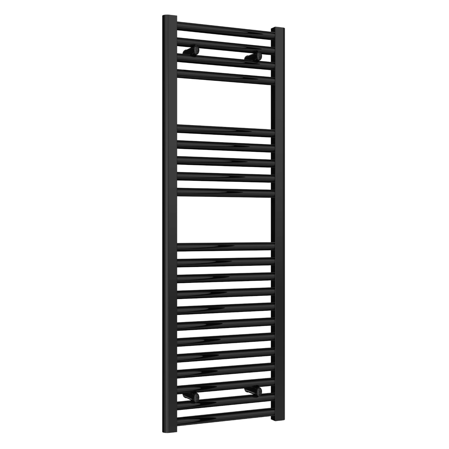 Premium Black Straight Ladder Tower Rail 400mm Wide - Multiple Height Options