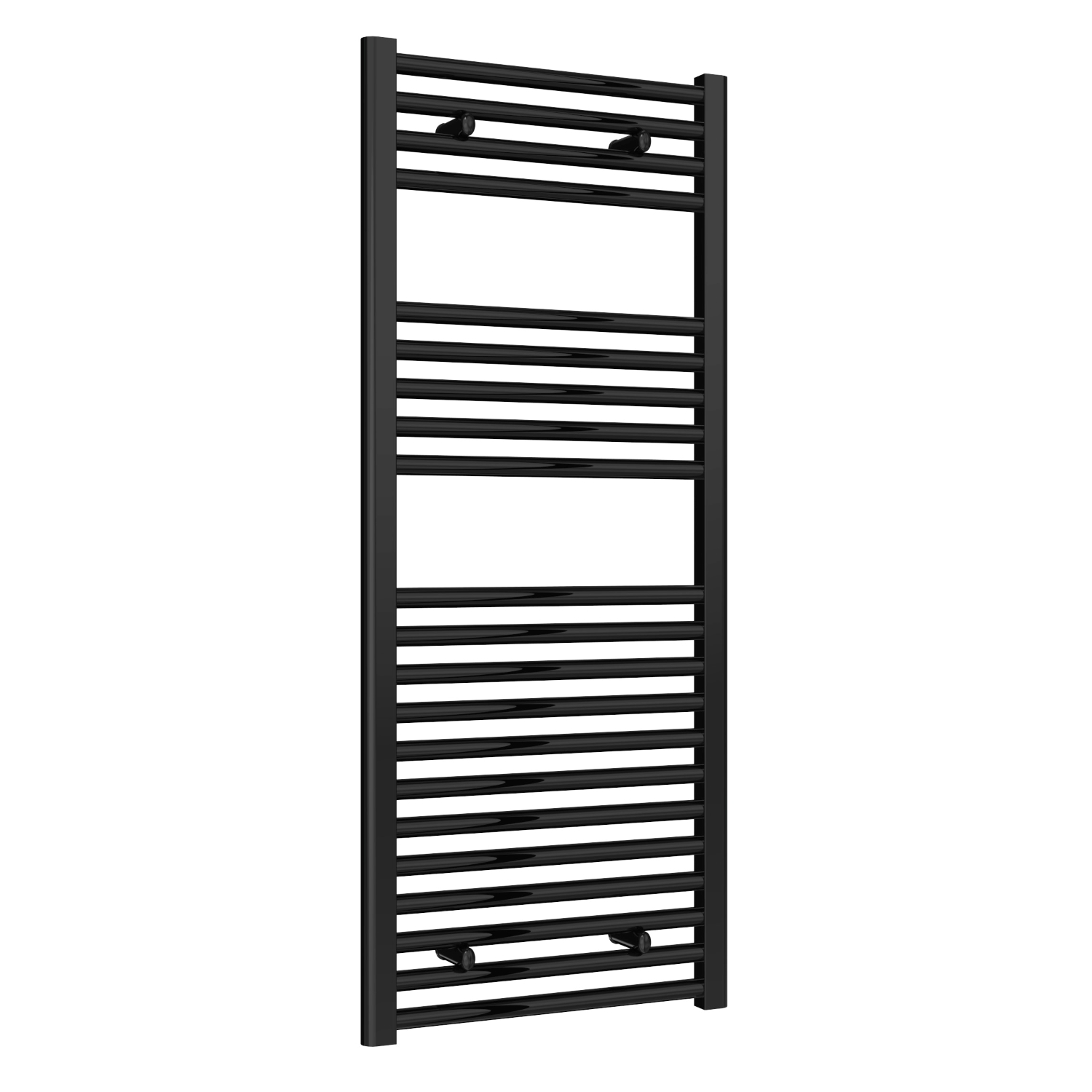 Premium Black Straight Ladder Tower Rail 500mm Wide - Multiple Height Options