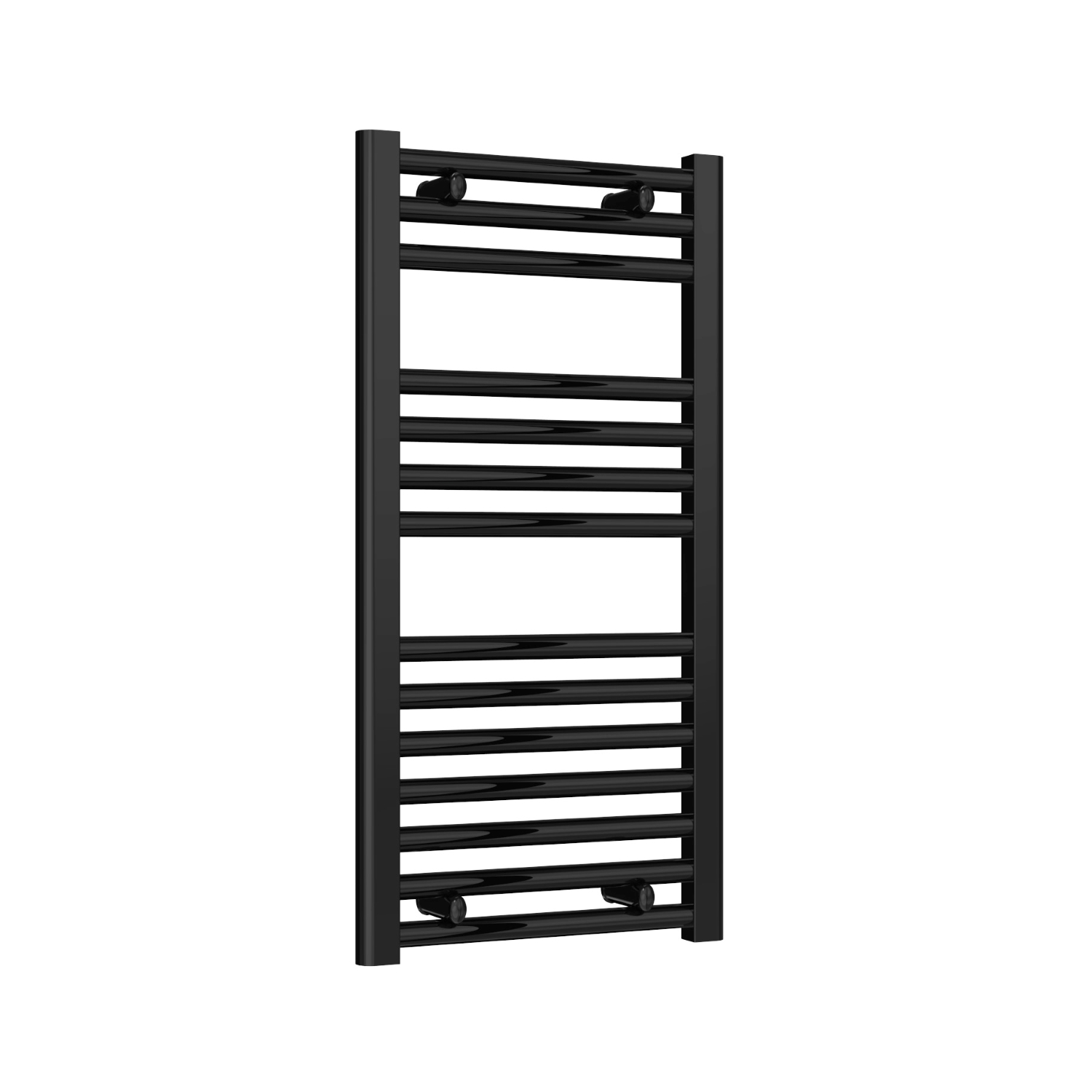 Premium Black Straight Ladder Tower Rail 400mm Wide - Multiple Height Options