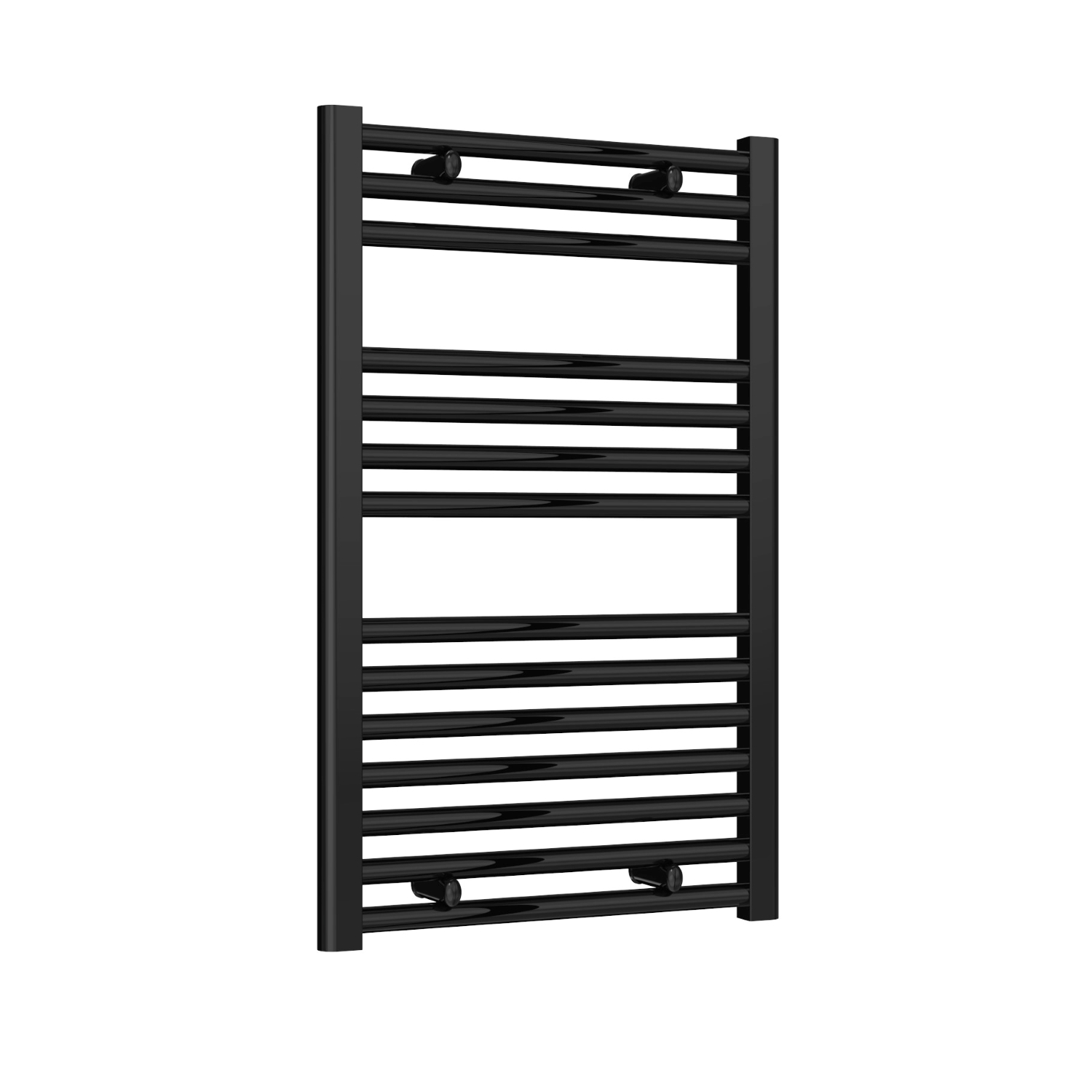 Premium Black Straight Ladder Tower Rail 500mm Wide - Multiple Height Options