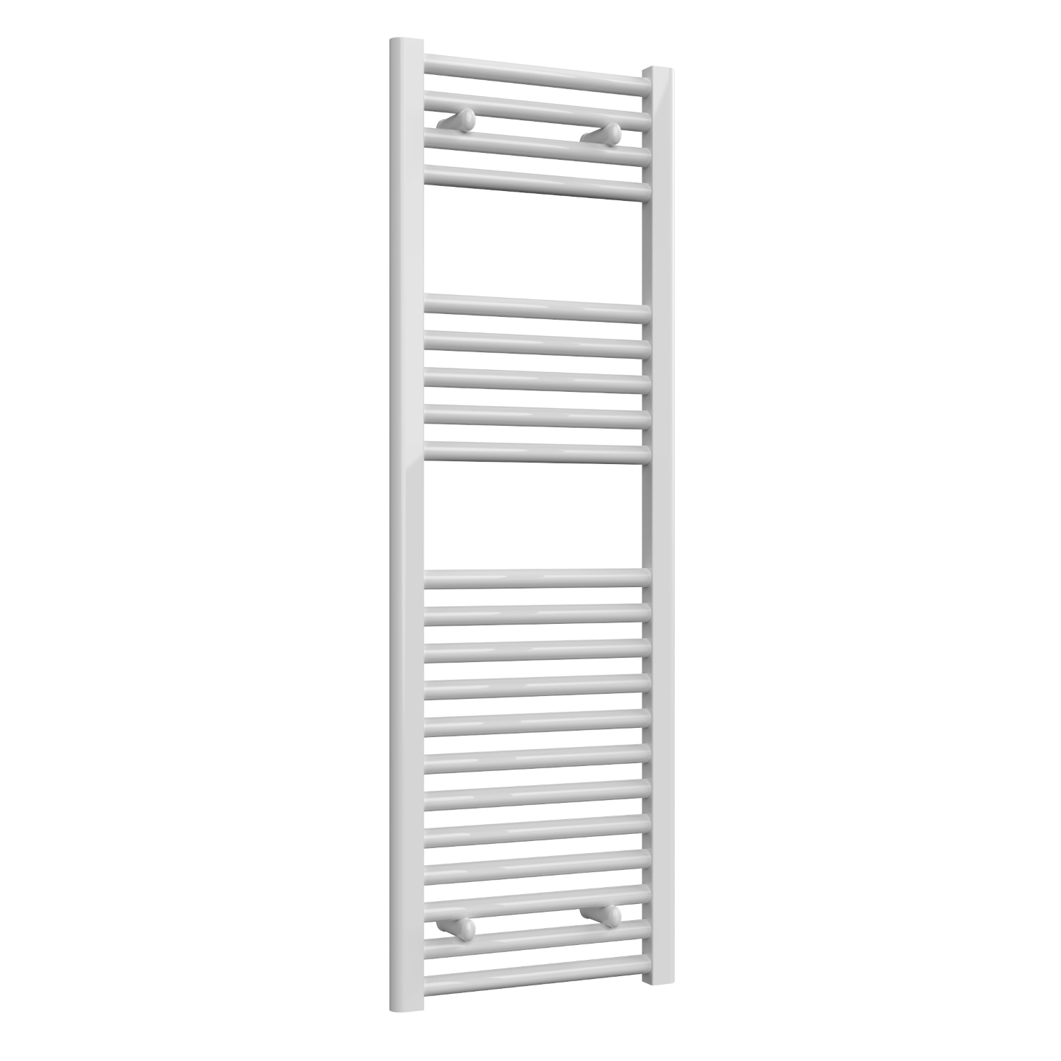 Premium White Straight Ladder Tower Rail 400mm Wide - Multiple Height Options