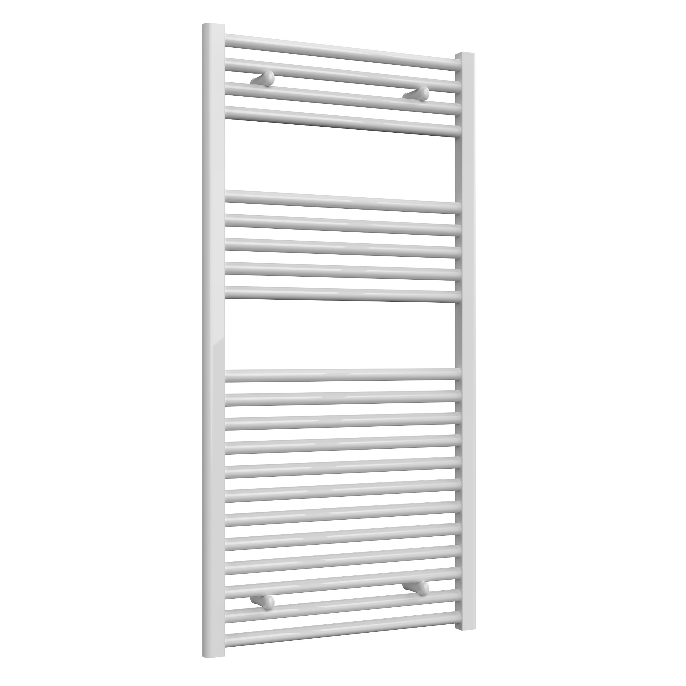 Premium White Straight Ladder Tower Rail 600mm Wide - Multiple Height Options