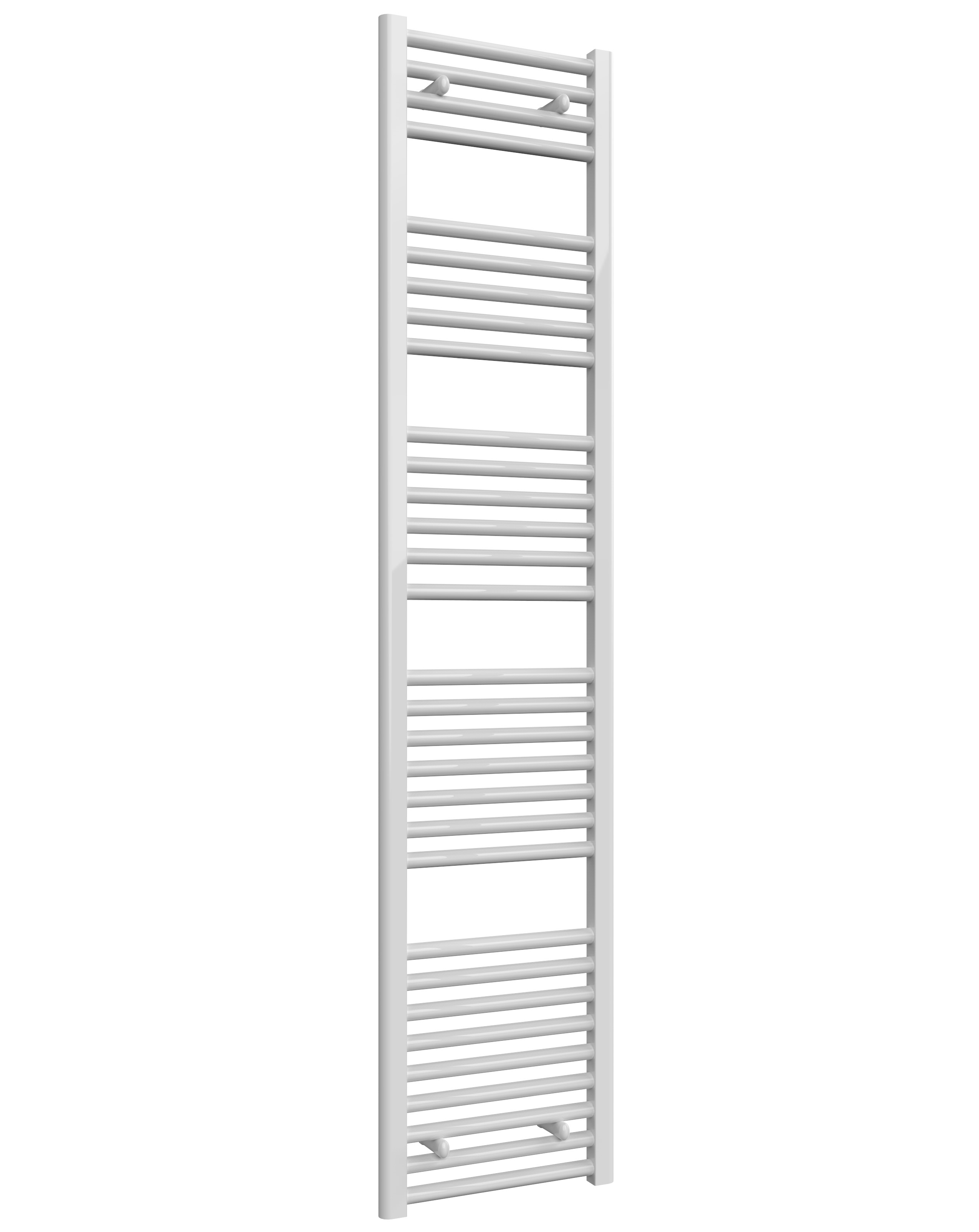 Premium White Straight Ladder Tower Rail 400mm Wide - Multiple Height Options