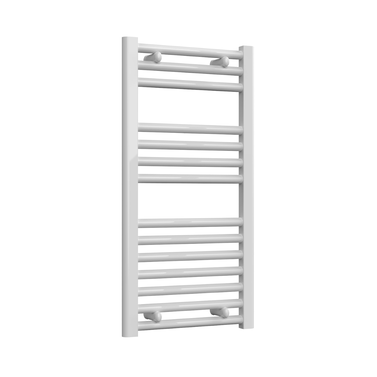 Premium White Straight Ladder Tower Rail 400mm Wide - Multiple Height Options