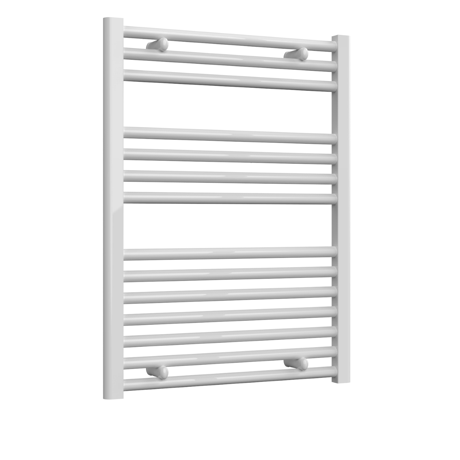 Premium White Straight Ladder Tower Rail 600mm Wide - Multiple Height Options