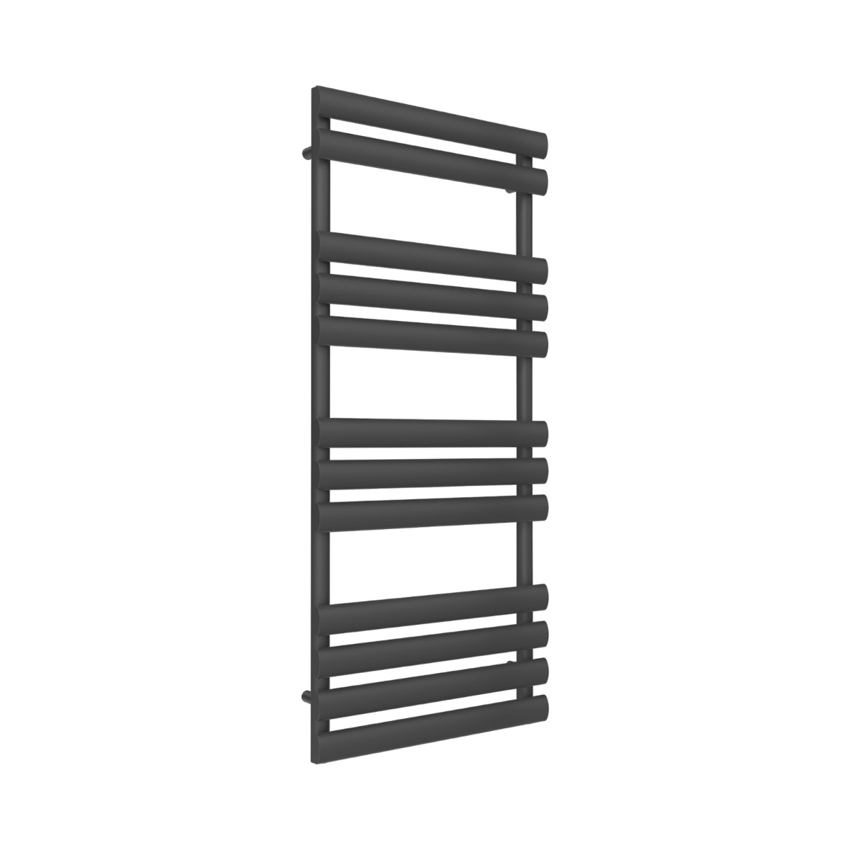 Regis Oval Bar Designer Ladder Rail 1130mm x 500mm in Anthracite