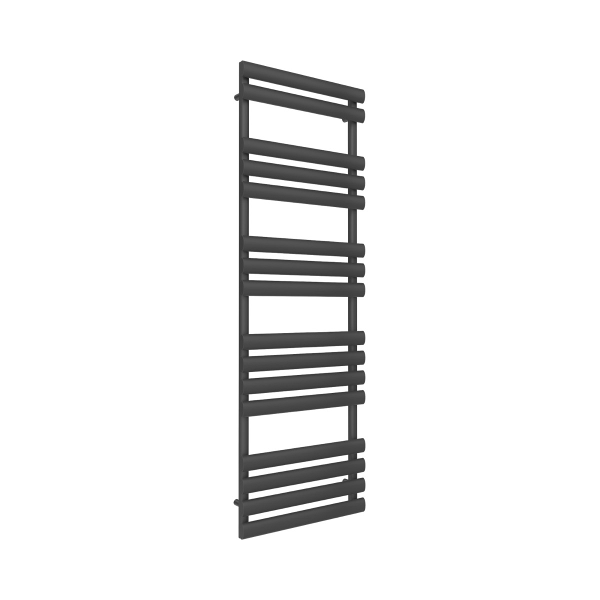 Regis Oval Bar Designer Ladder Rail 1130mm x 500mm in Anthracite