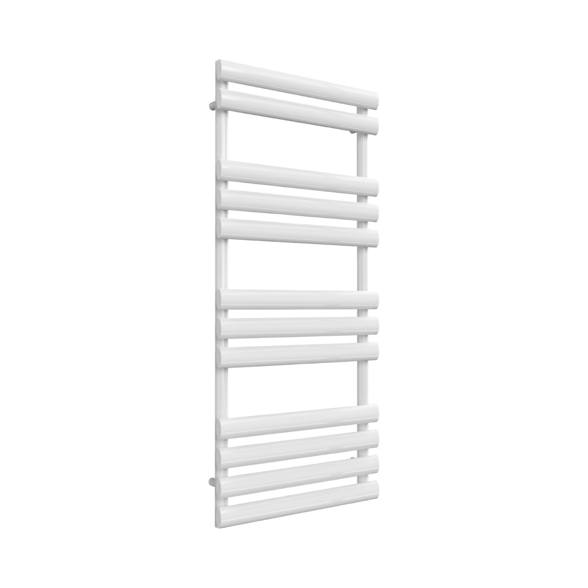 Regis Oval Bar Designer Ladder Rail 1130mm x 500mm in White
