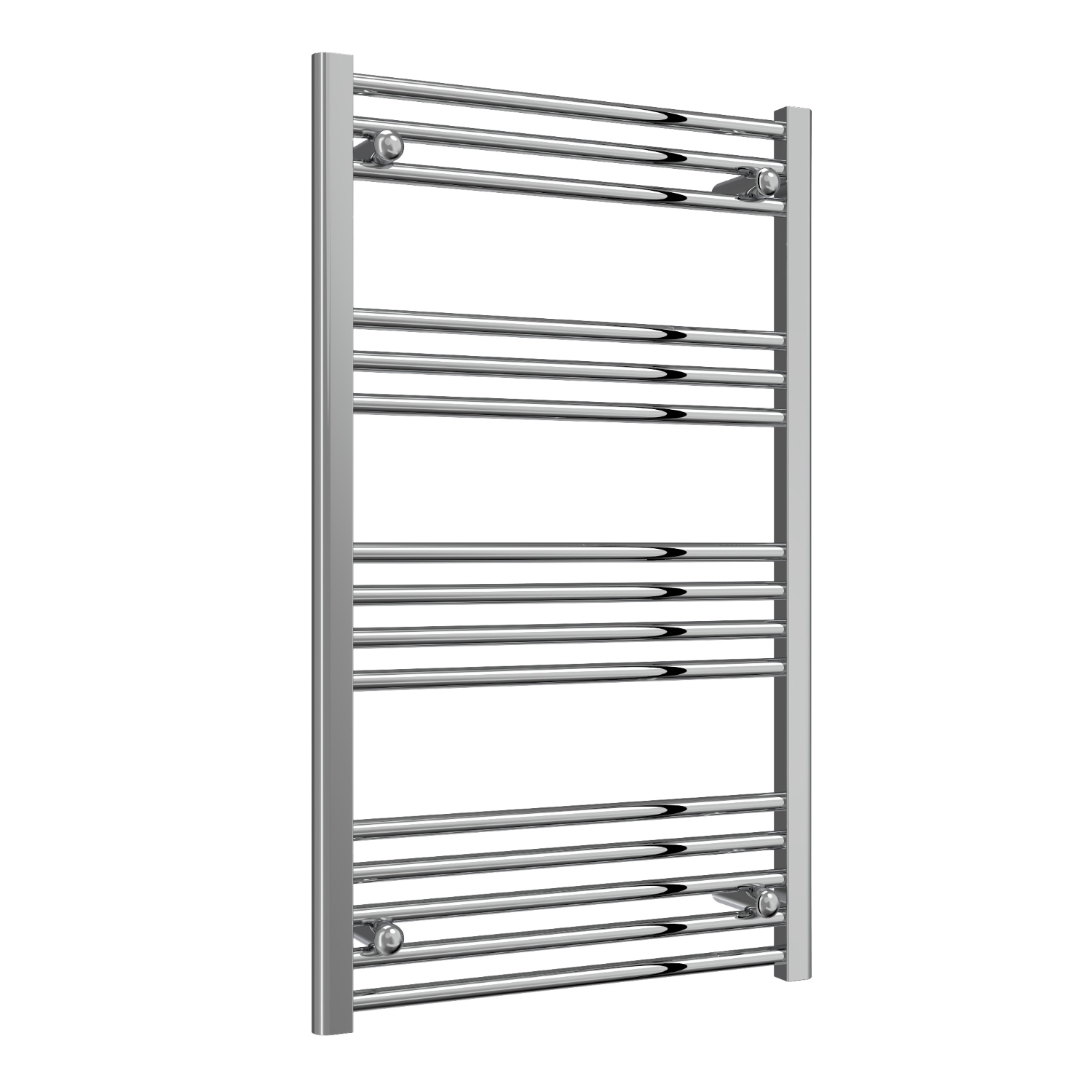 Trade Special - Chrome Straight Ladder Tower Rail 600mm Wide - Multiple Height Options