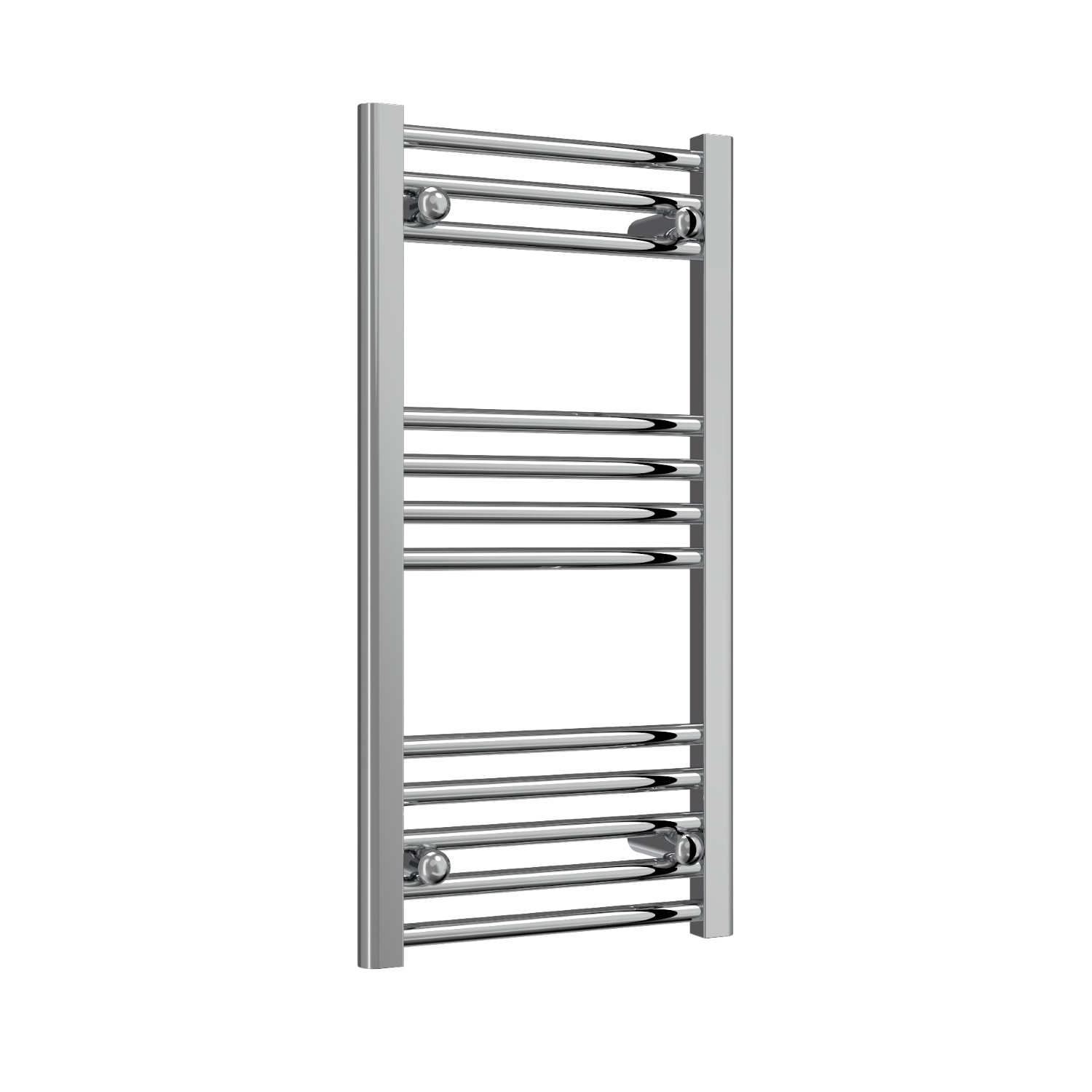 Trade Special - Chrome Straight Ladder Tower Rail 400mm Wide - Multiple Height Options