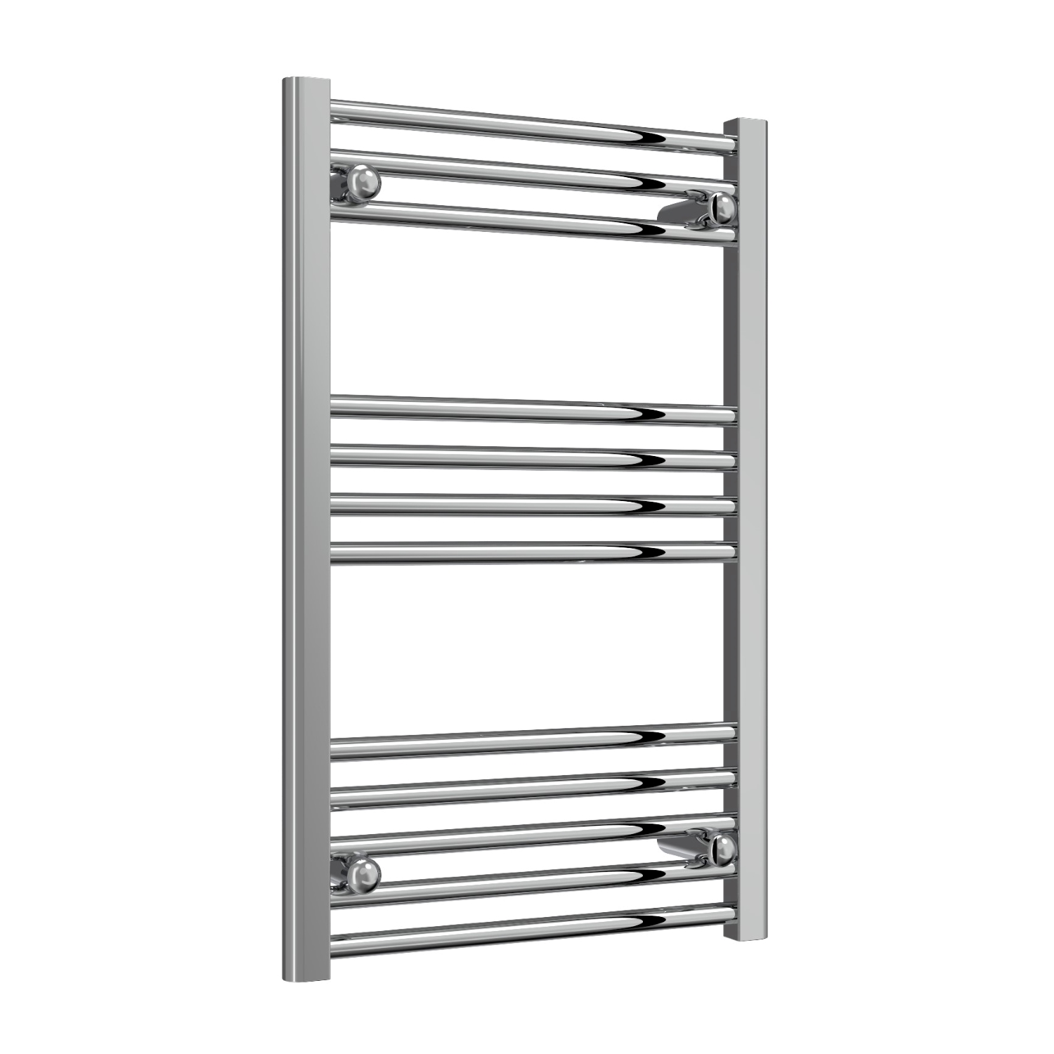 Trade Special - Chrome Straight Ladder Tower Rail 500mm Wide - Multiple Height Options