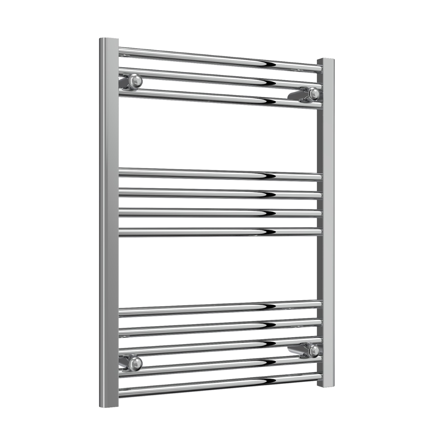 Trade Special - Chrome Straight Ladder Tower Rail 600mm Wide - Multiple Height Options