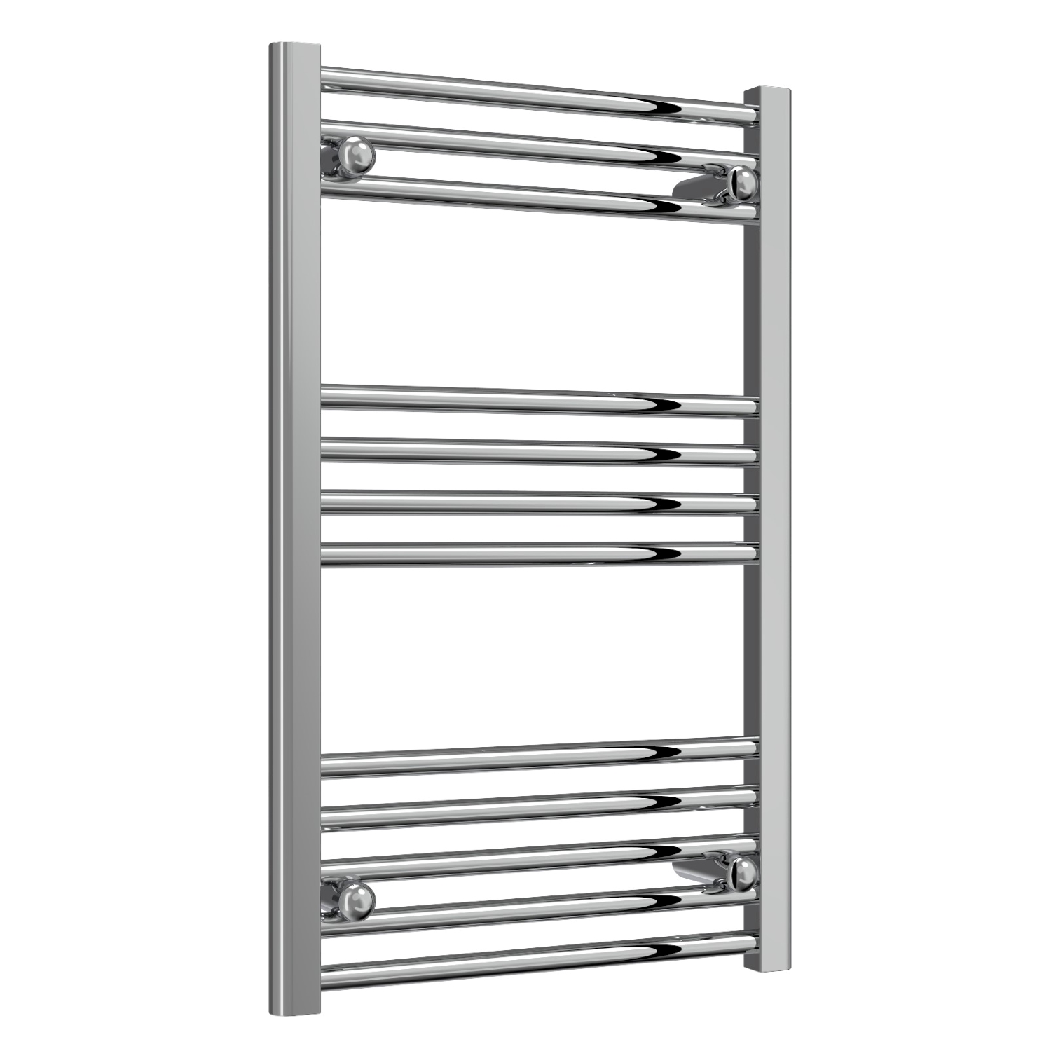 Trade Special - Chrome Straight Ladder Thermostatic Electric Towel Rails with Boost 1200mm High X 500mm Wide