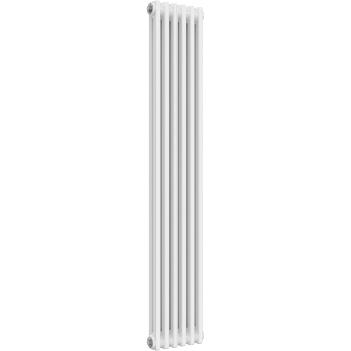 Classic 2 Column White Vertical 1800mm High Radiator 1800X290