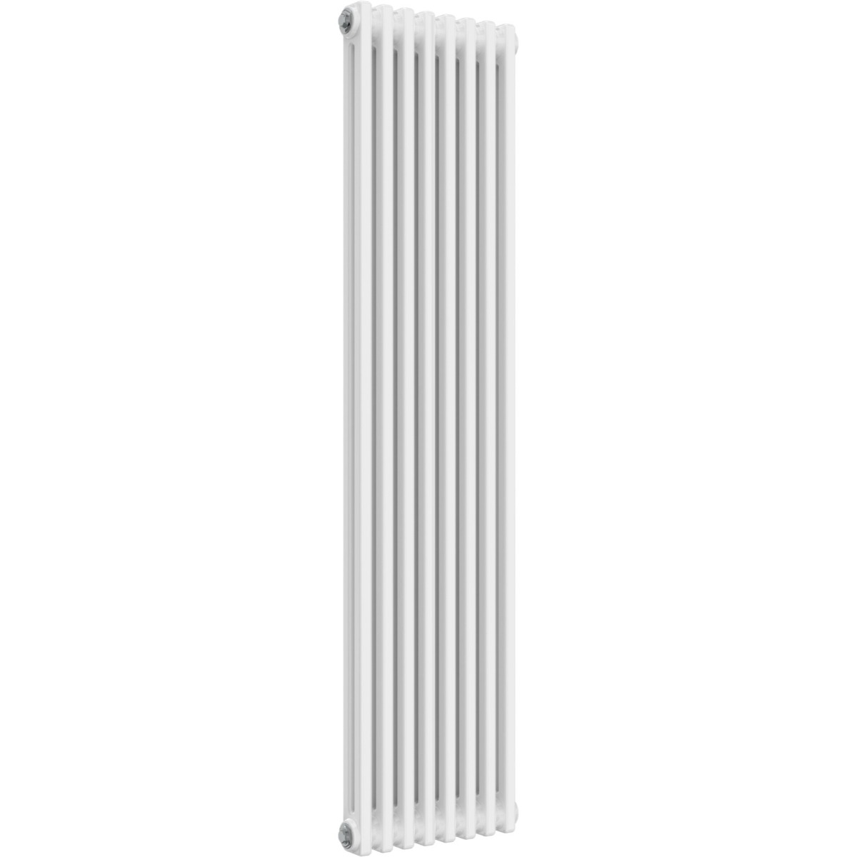 Classic 2 Column White Vertical 1500mm High Radiator 1500X380