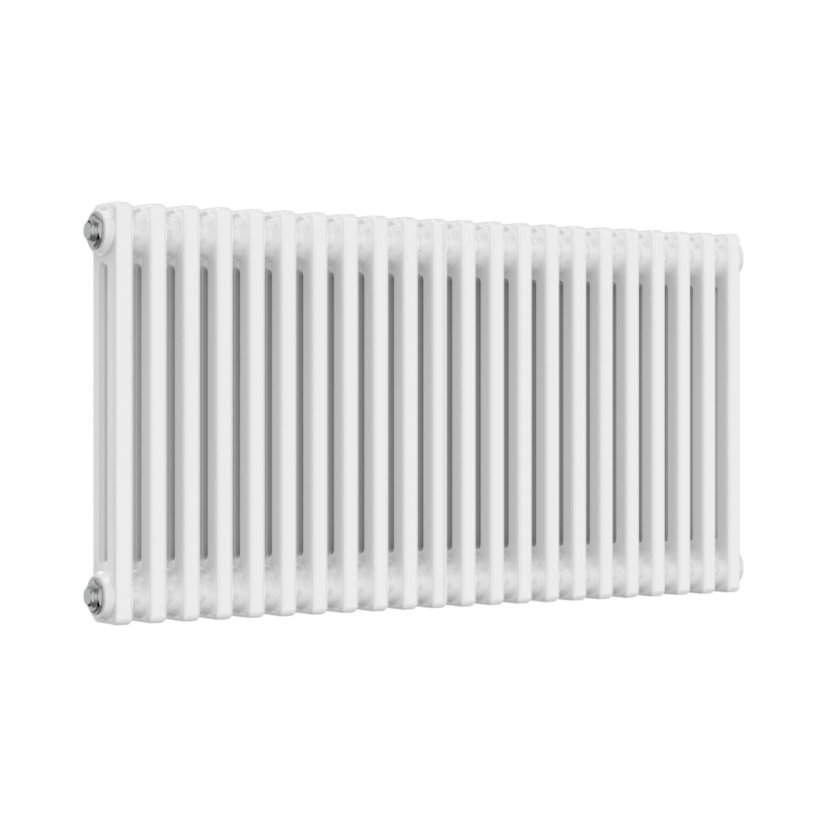 Classic 2 Column White Horizontal 500mm x 1010mm Radiator