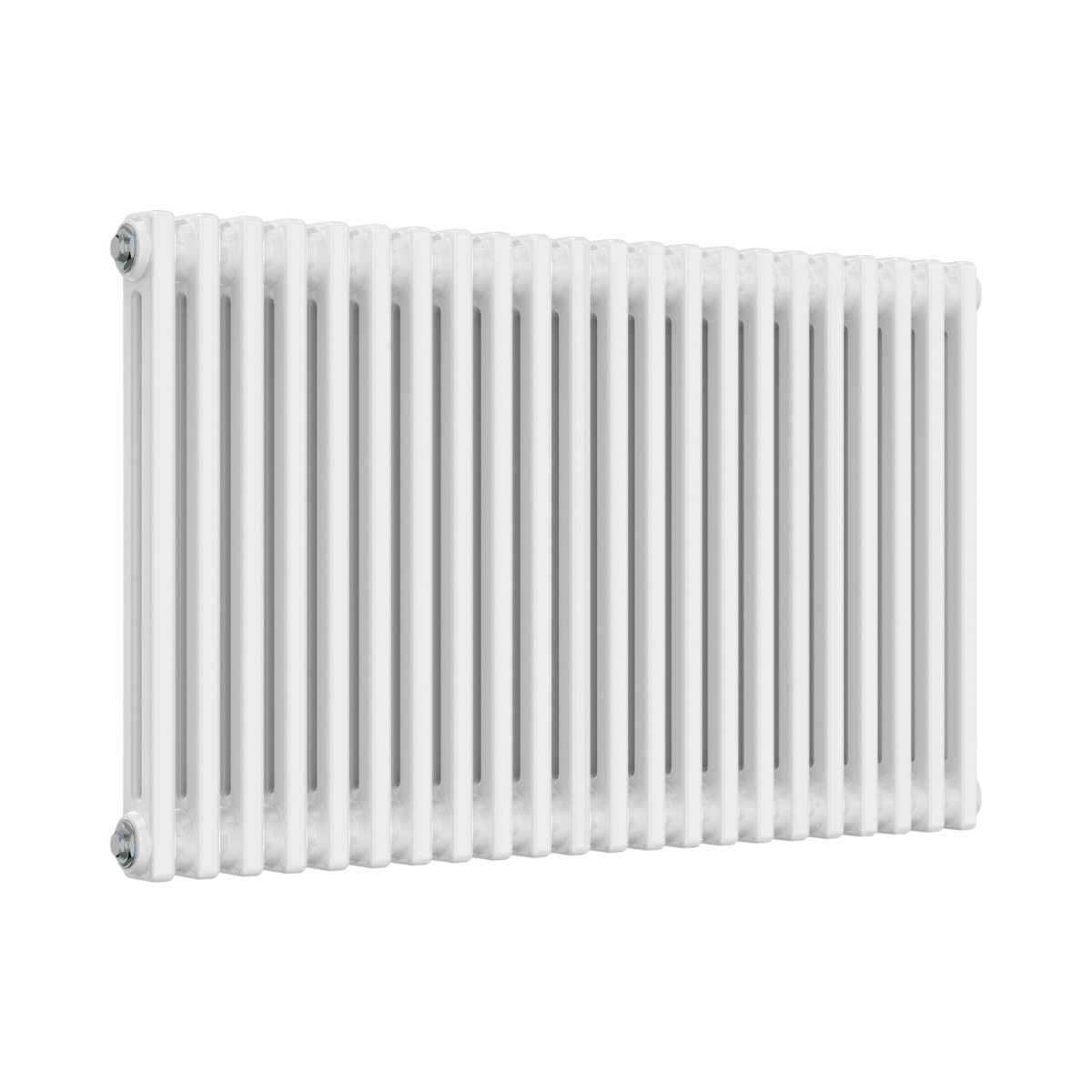 Classic 2 Column White Horizontal 600mm  x 1010mm Radiator