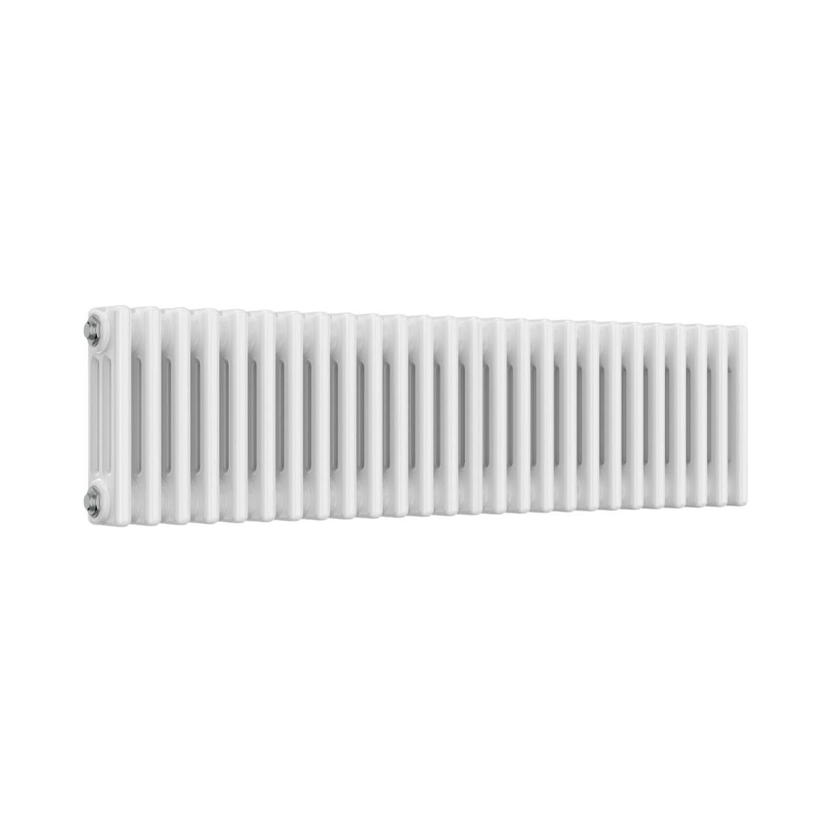 Classic 3 Column White Horizontal 300mm x 1190mm Radiator
