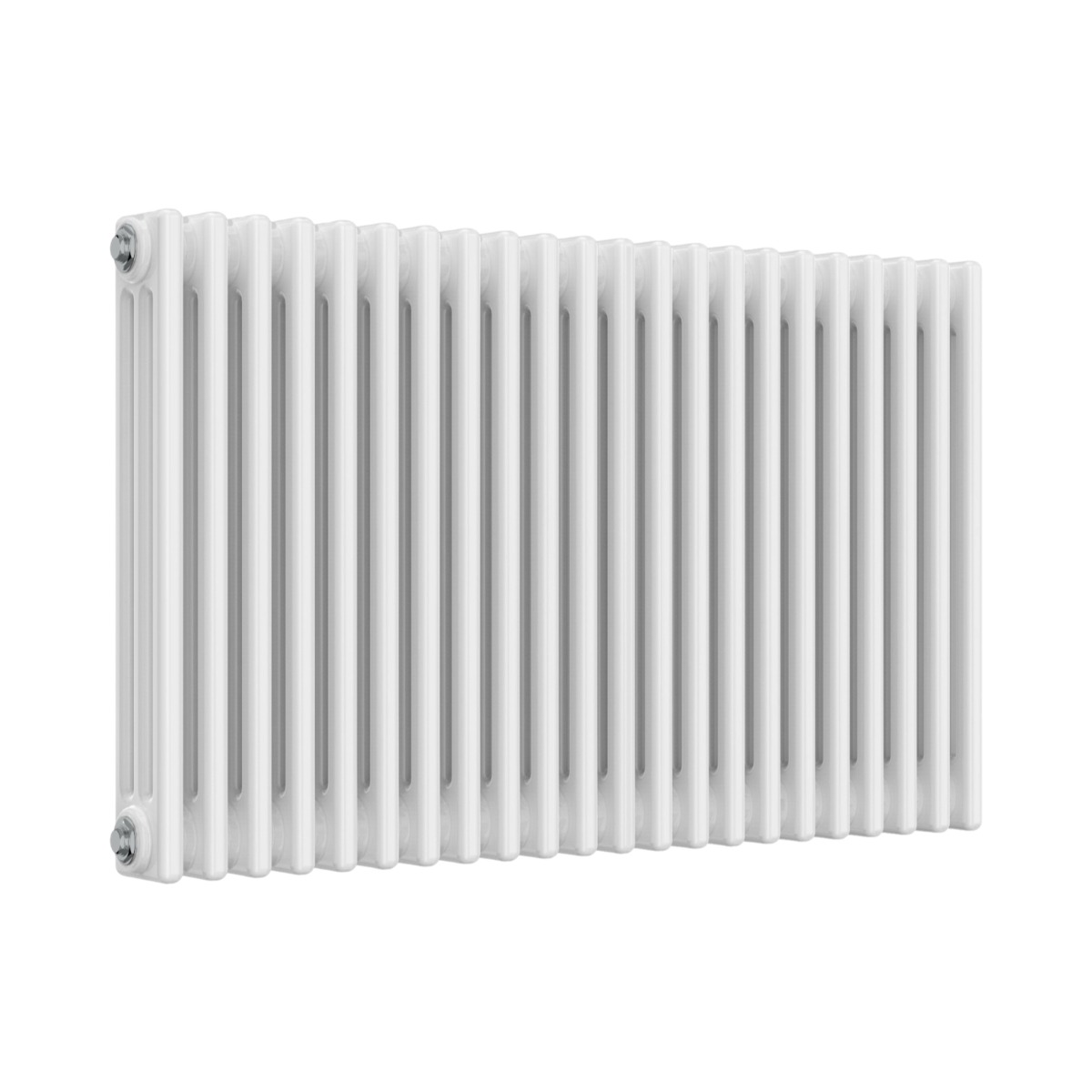 Classic 3 Column White Horizontal 600mm x 1010mm Radiator
